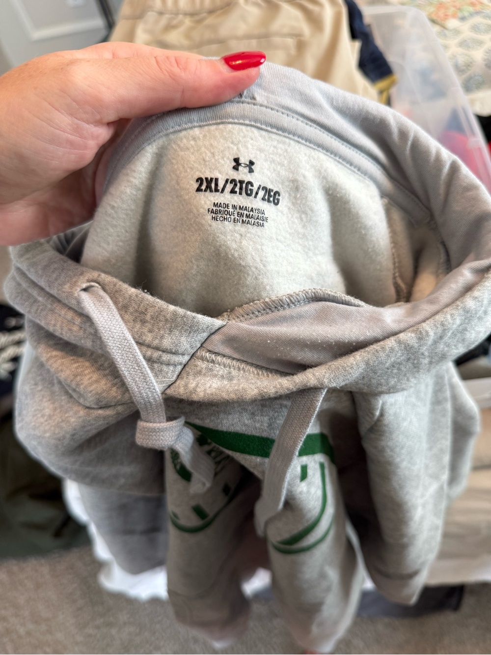NWOT Under Armour University of Alabama Birmingham (UAB) Football Hoodie - Picture 6 of 6